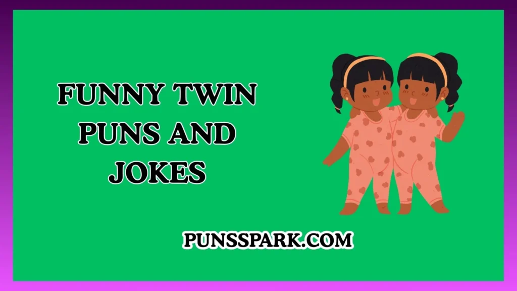 Funny Twin Puns and Jokes — Short & Funny Twin Puns and Jokes