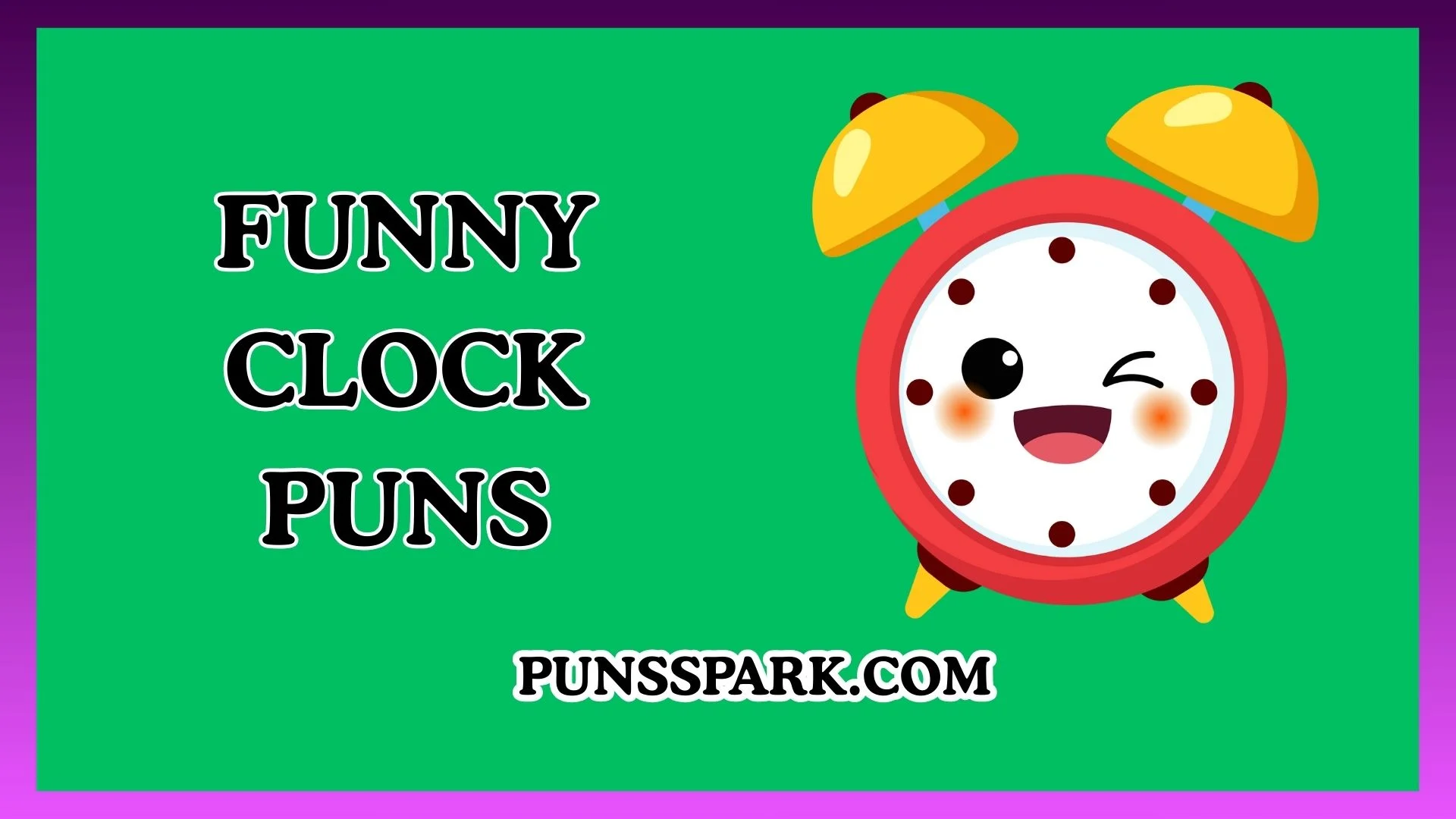 Funny Clock Puns