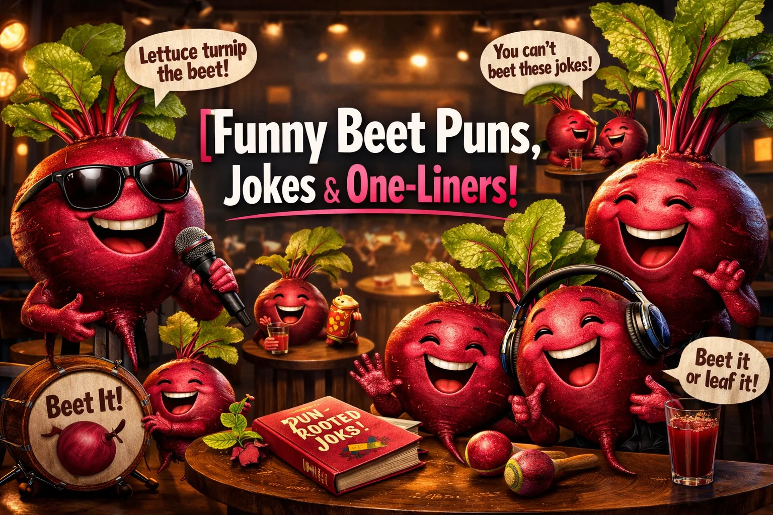 Funny Beet Puns, Jokes & One-Liners