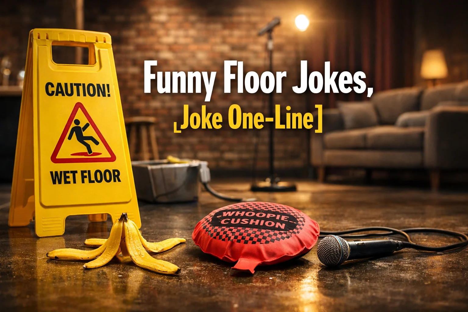Funny Floor Jokes, Joke One-Line