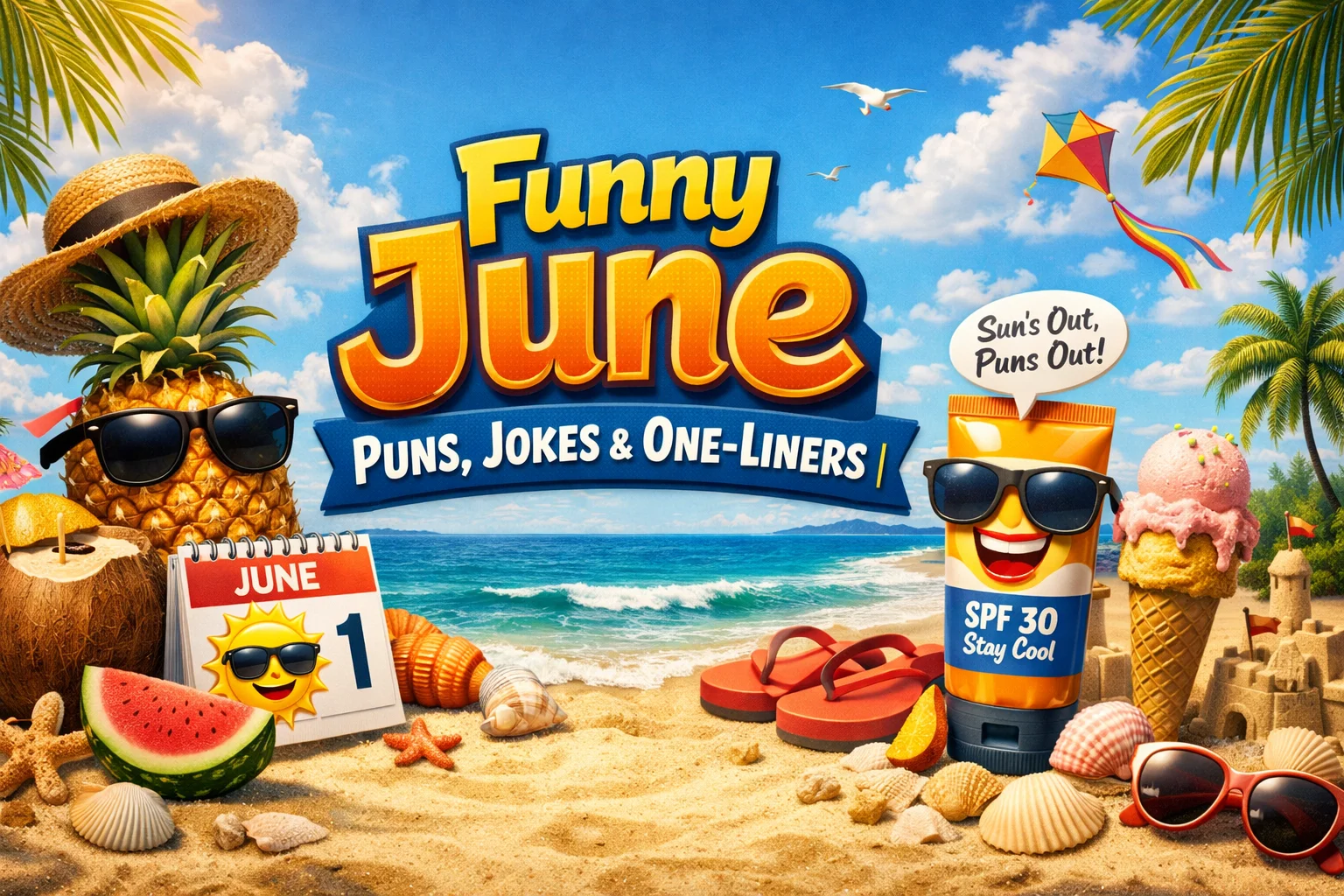 Funny June Puns, Jokes & One-Liners