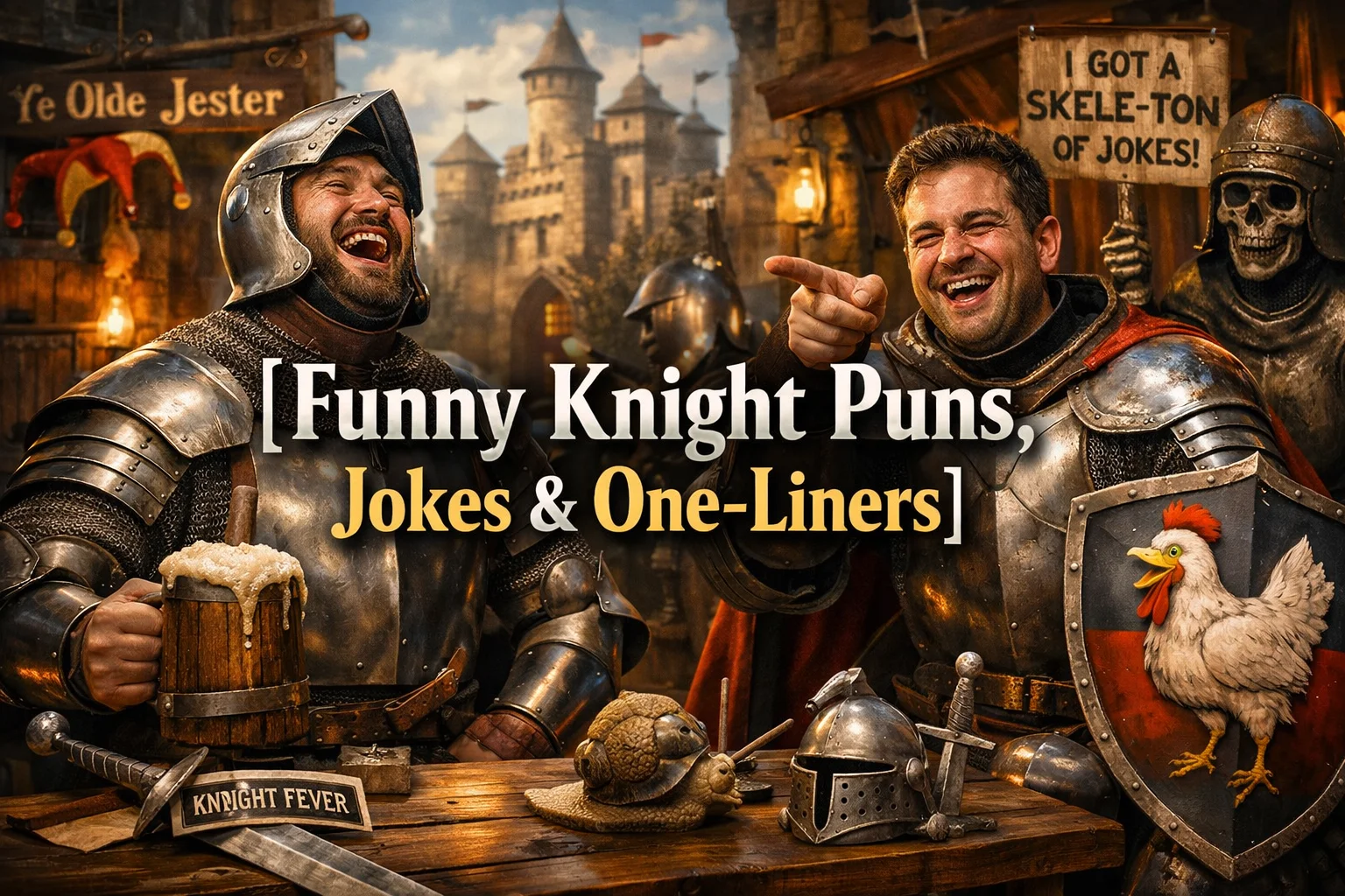 Funny Knight Puns, Jokes & One-Liners