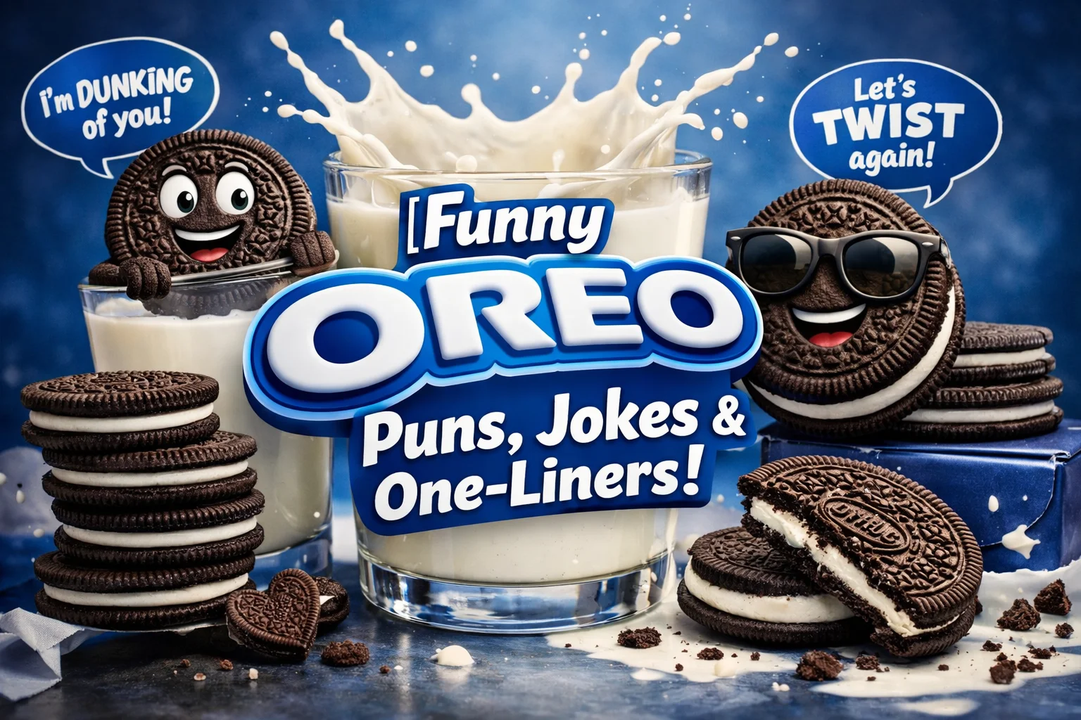 Funny Oreo Puns, Jokes & One-Liners
