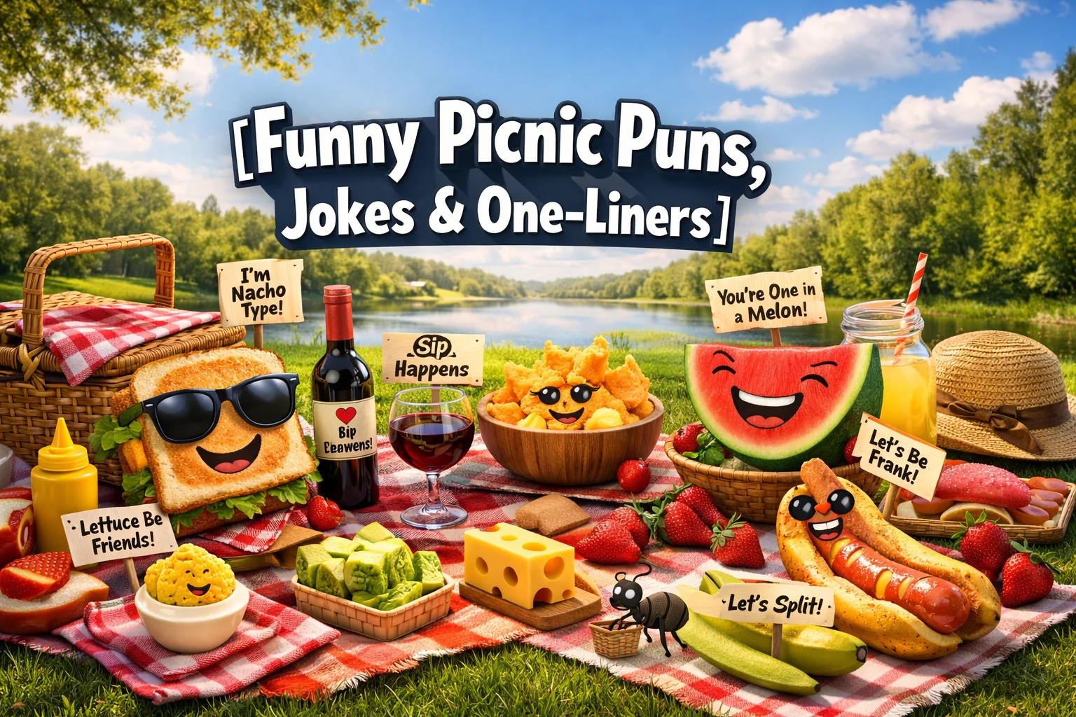 Funny Picnic Puns, Jokes & One-Liners