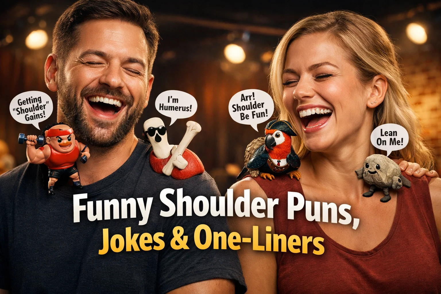 Funny Shoulder Puns, Jokes & One-Liners