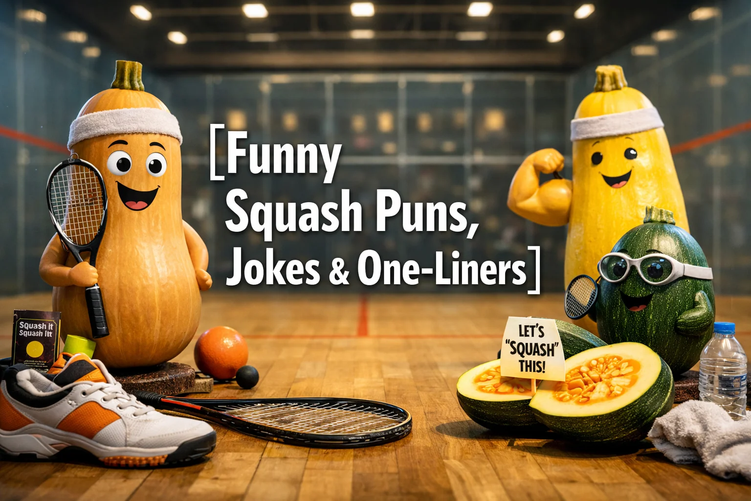 Funny Squash Puns, Jokes & One-Liners