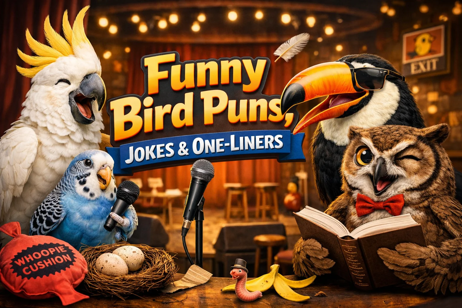 Funny Bird Puns, Jokes & One-Liners