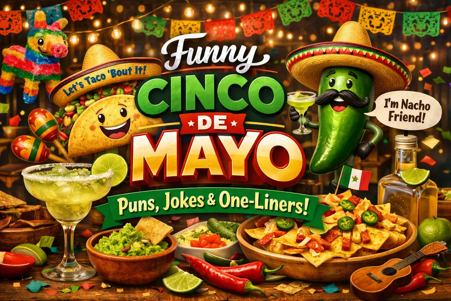 Funny Cinco de Mayo Puns, Jokes & One-Liners