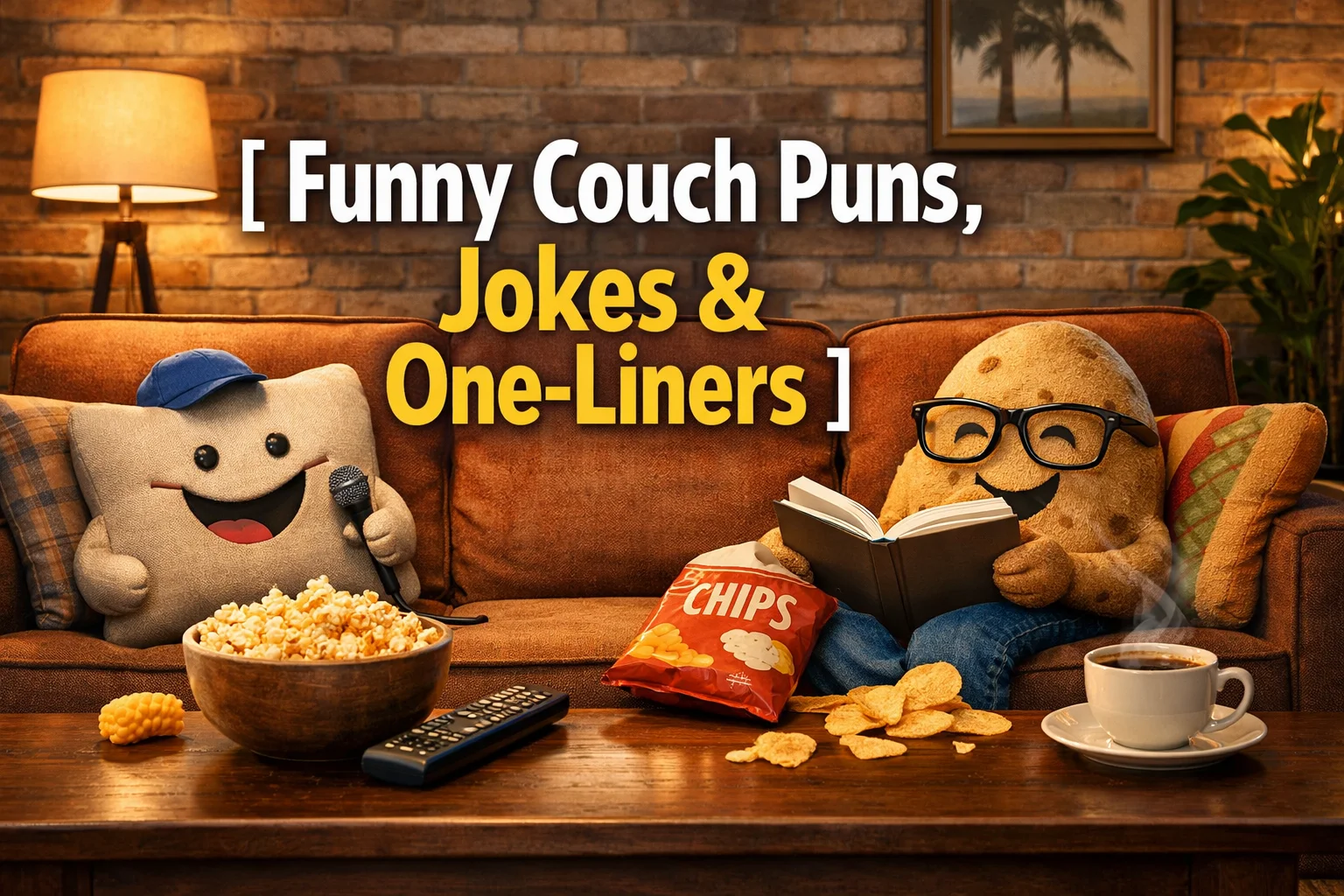 Funny Couch Puns, Jokes & One-Liners