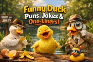 Funny Duck Puns, Jokes & One-Liners
