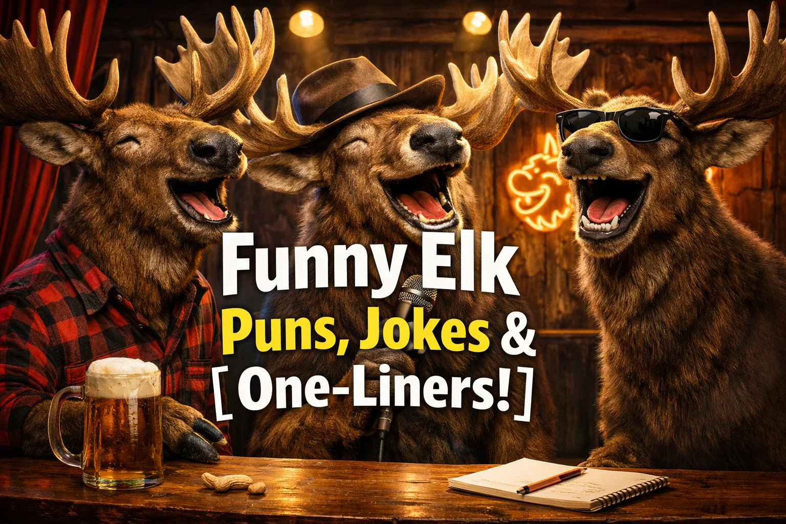 Funny Elk Puns, Jokes & One-Liners