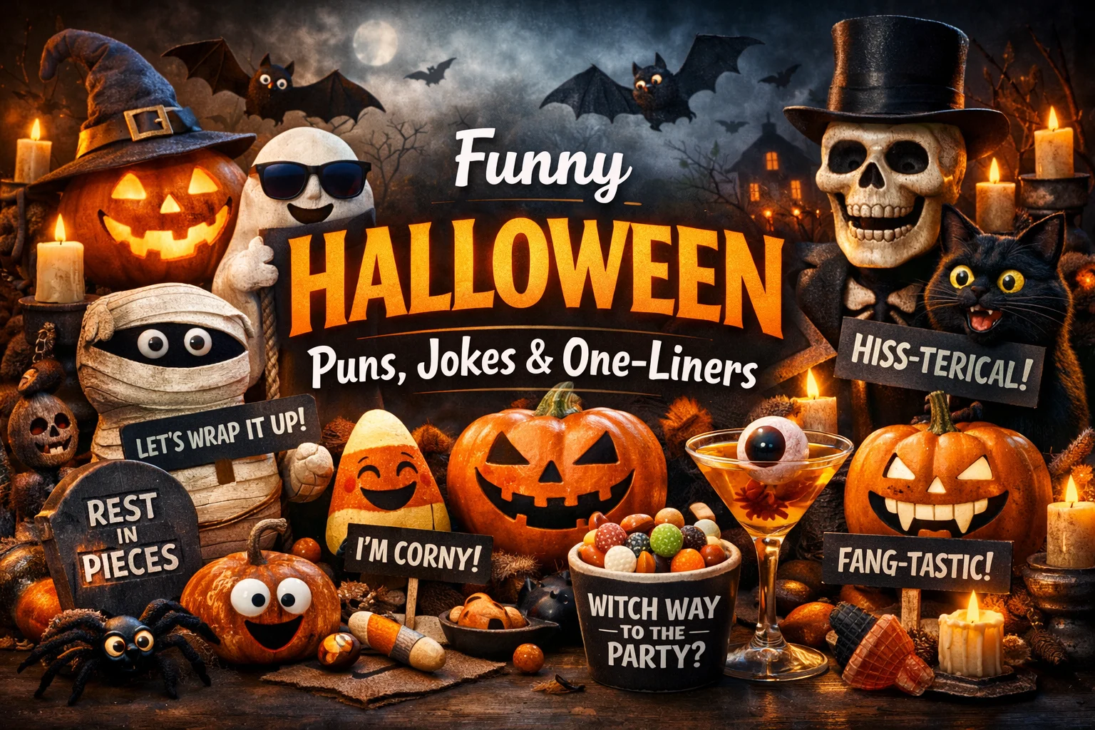 Funny Halloween Puns, Jokes & One-Liners