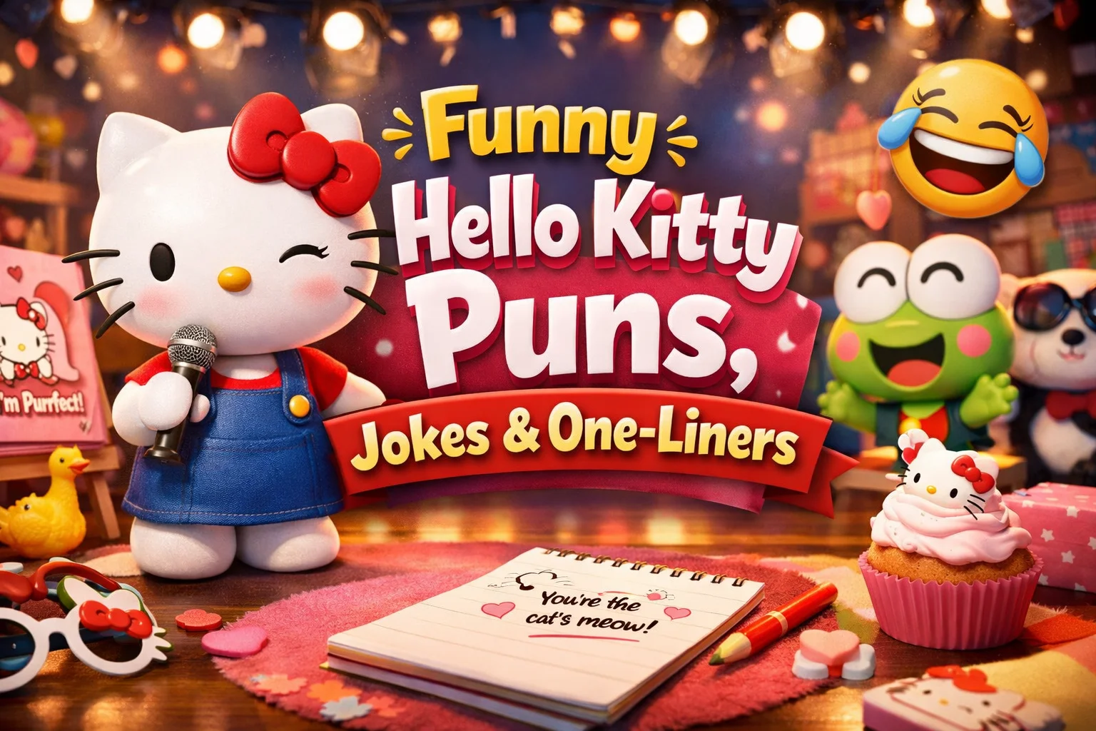 Funny Hello Kitty Puns, Jokes & One-Liners