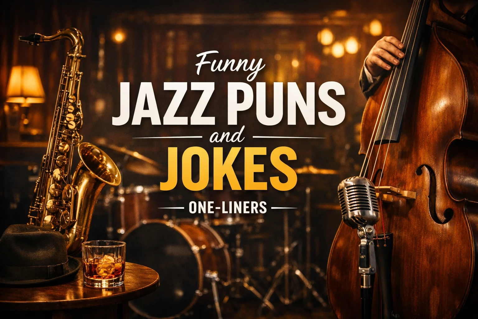 Funny Jazz Puns and Jokes — One-Liners