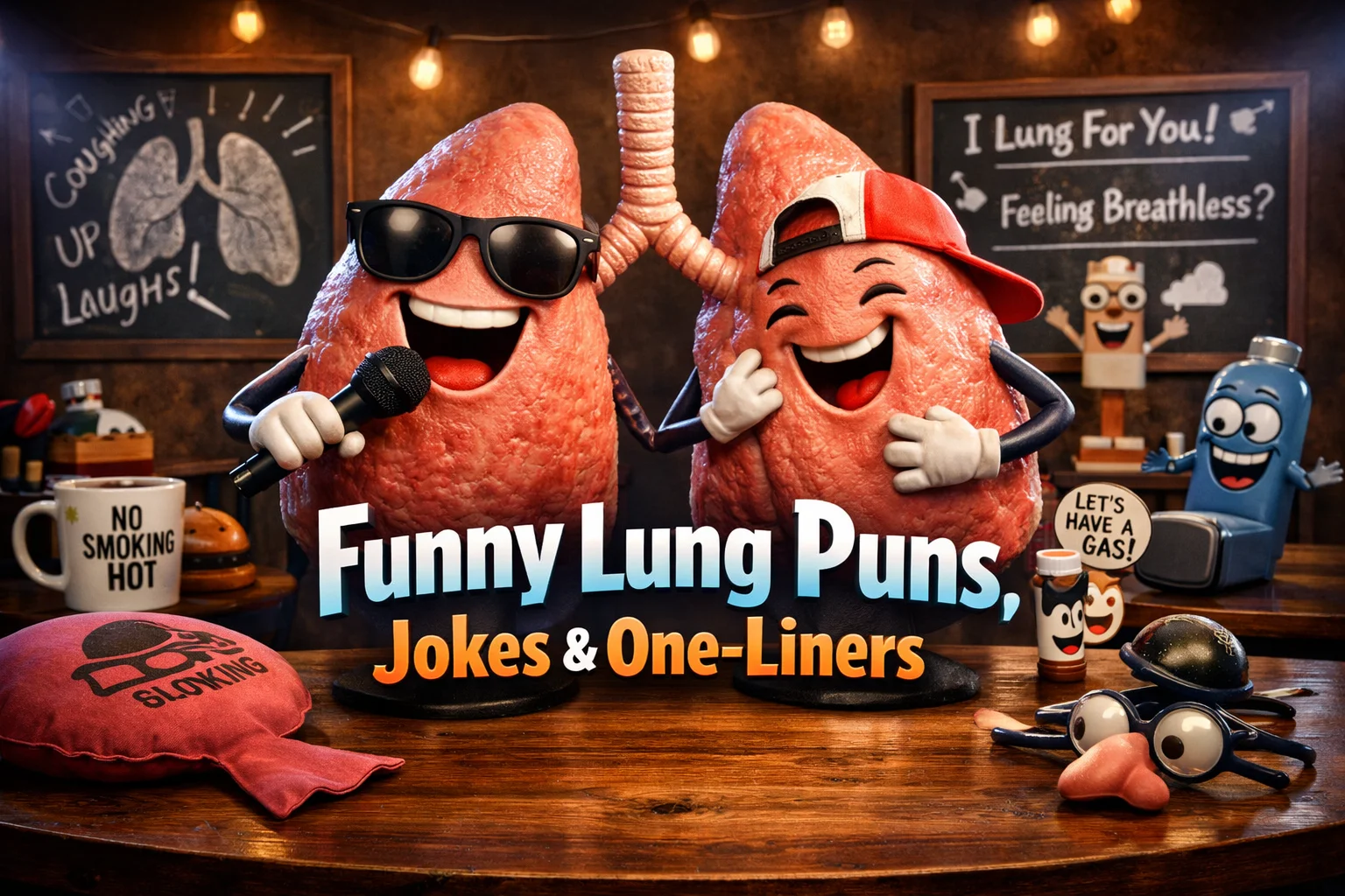 Funny Lung Puns, Jokes & One-Liners