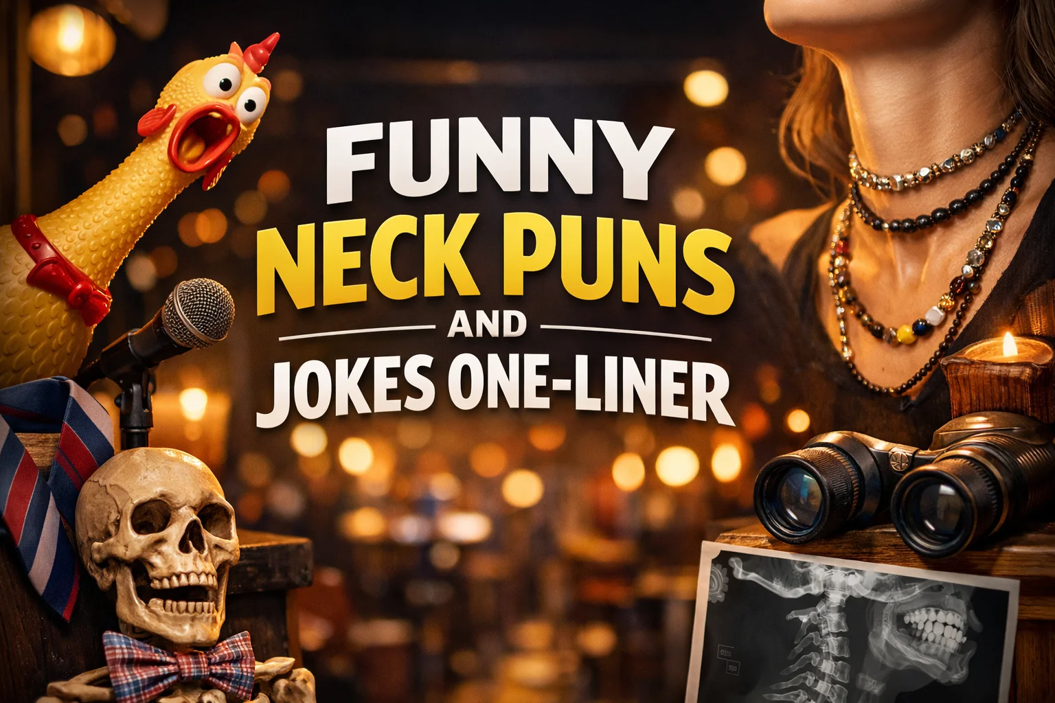 Funny Neck Puns and Jokes One-Liner