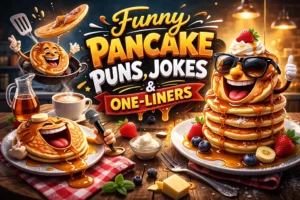 Funny Pancake Puns, Jokes & One-Liners