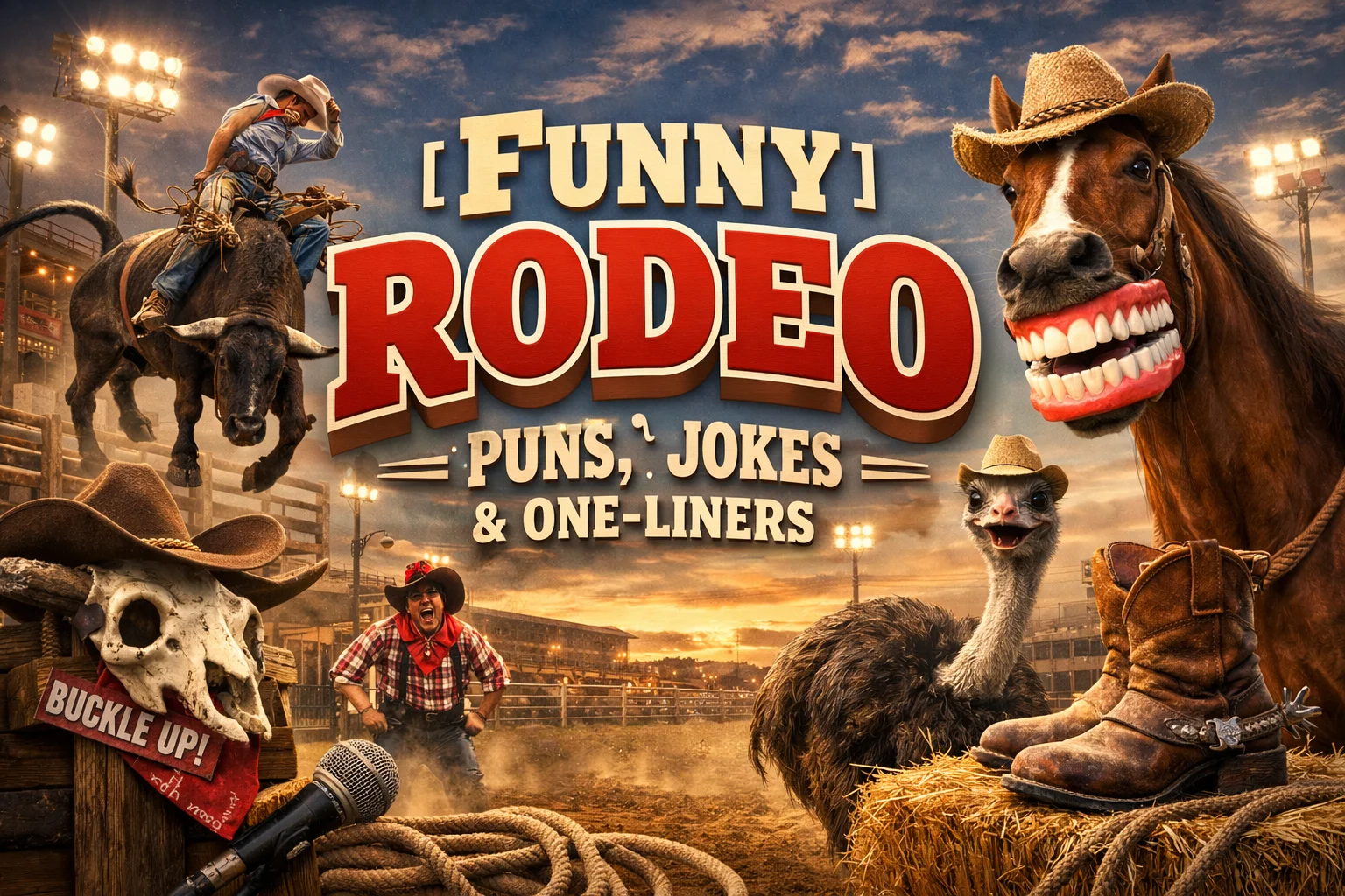 Funny Rodeo Puns, Jokes & One-Liners