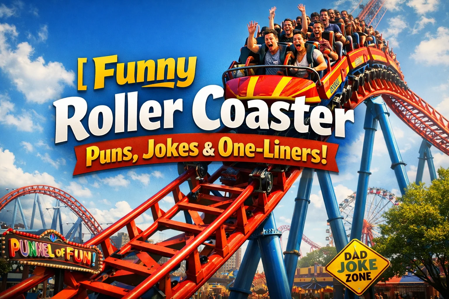 Funny Roller Coaster Puns, Jokes & One-Liners