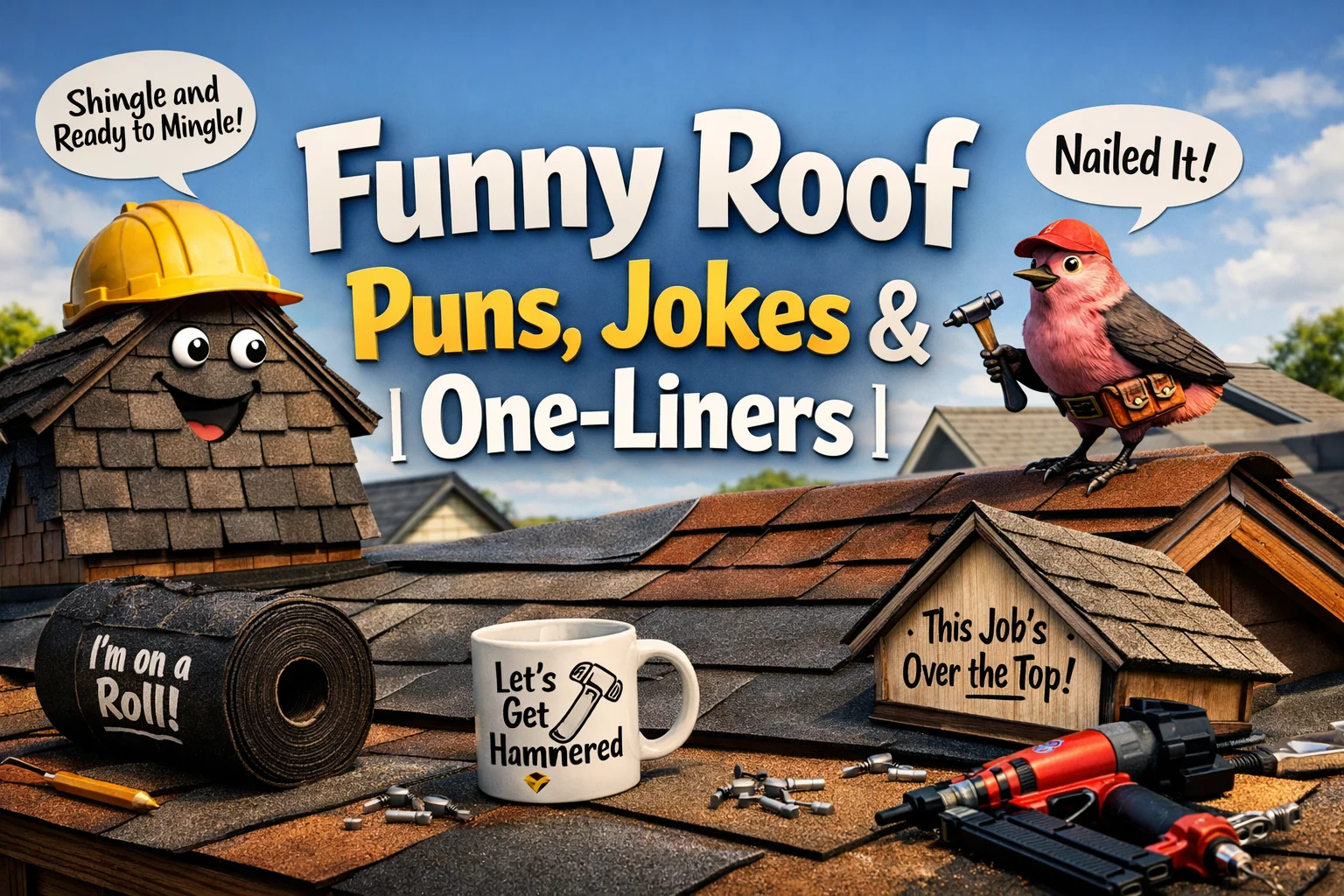 Funny Roof Puns, Jokes & One-Liners