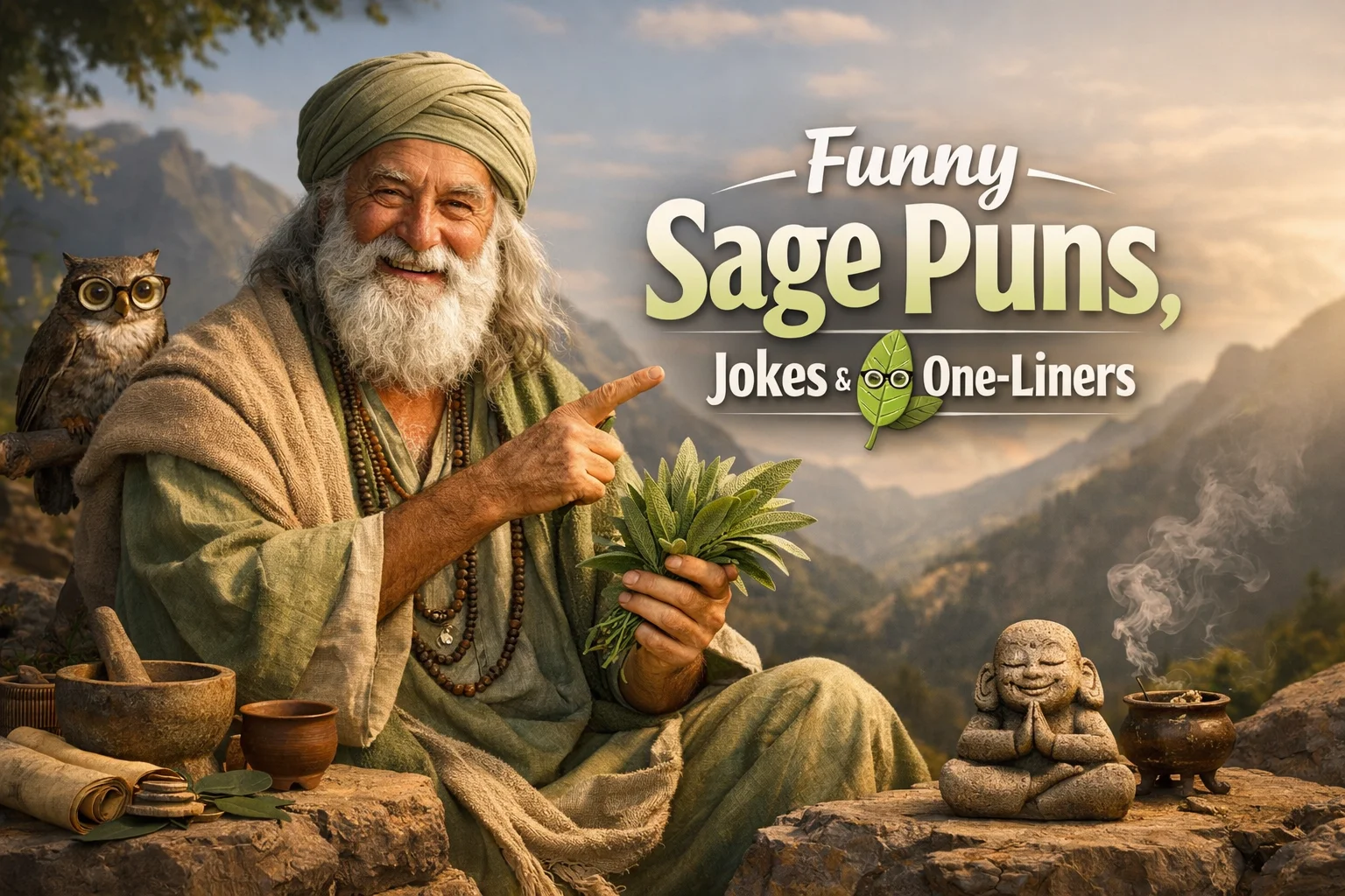 Funny Sage Puns, Jokes & One-Liners