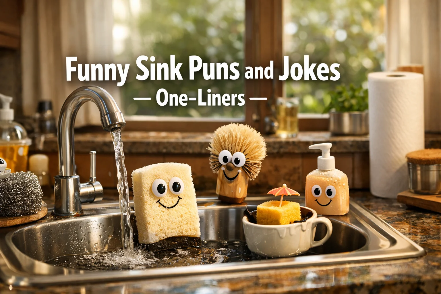 Funny Sink Puns and Jokes – One-Liners