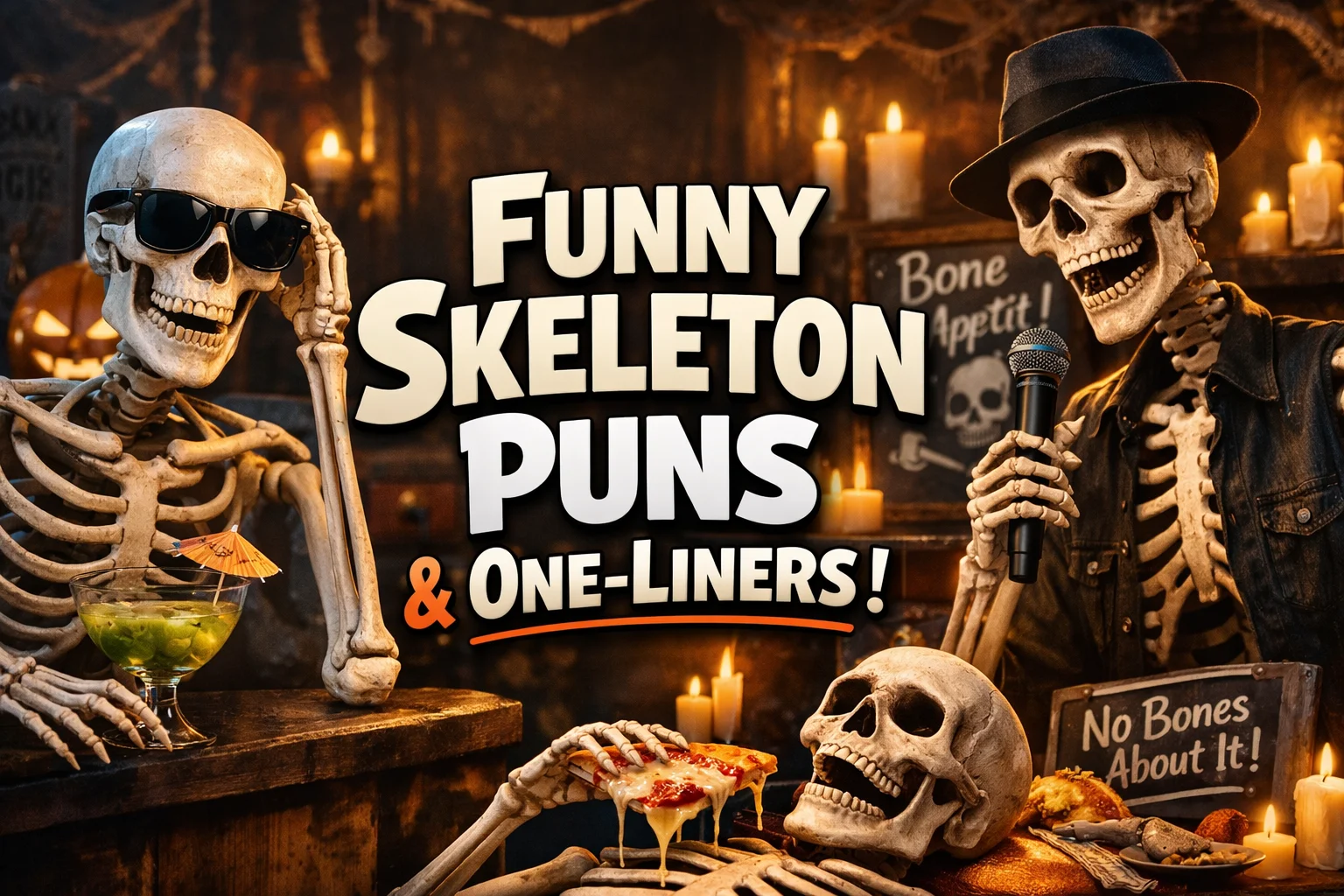Funny Skeleton Puns & One-Liners