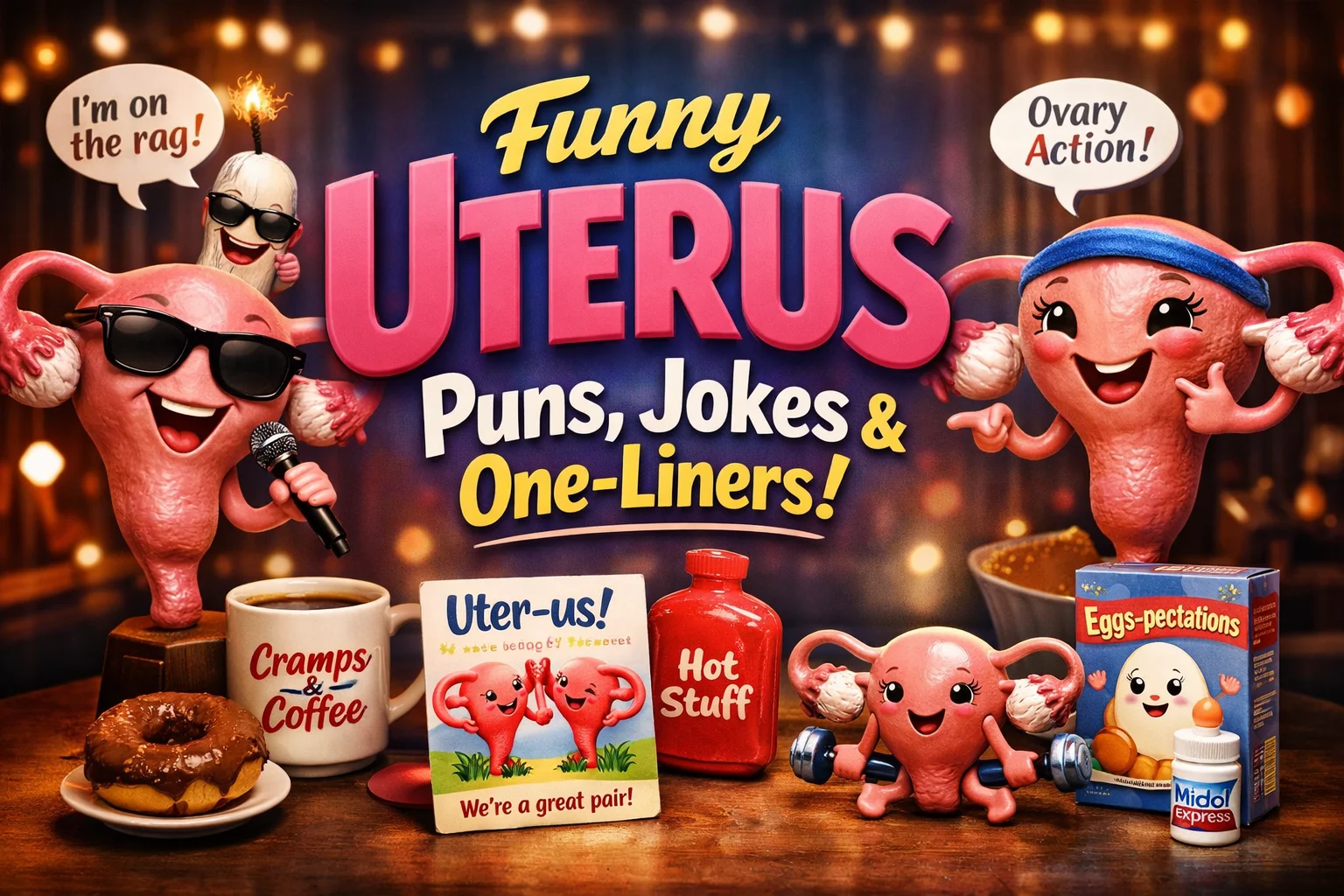 Funny Uterus Puns, Jokes & One-Liners
