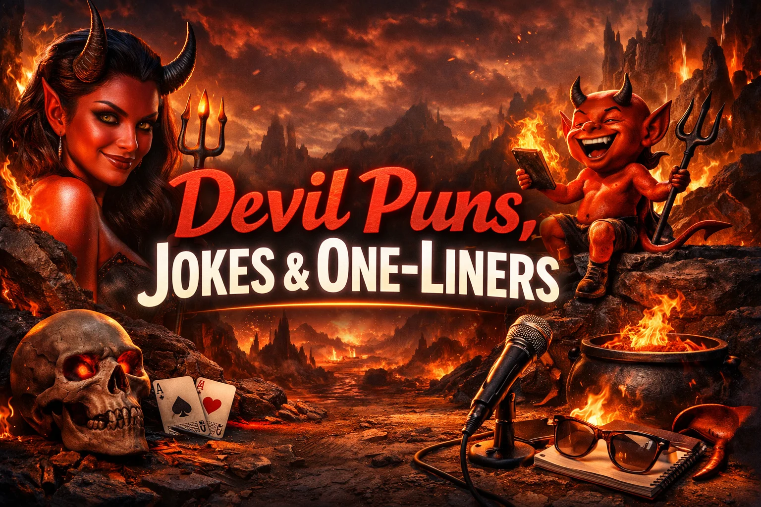 Devil Puns, Jokes & One-Liners
