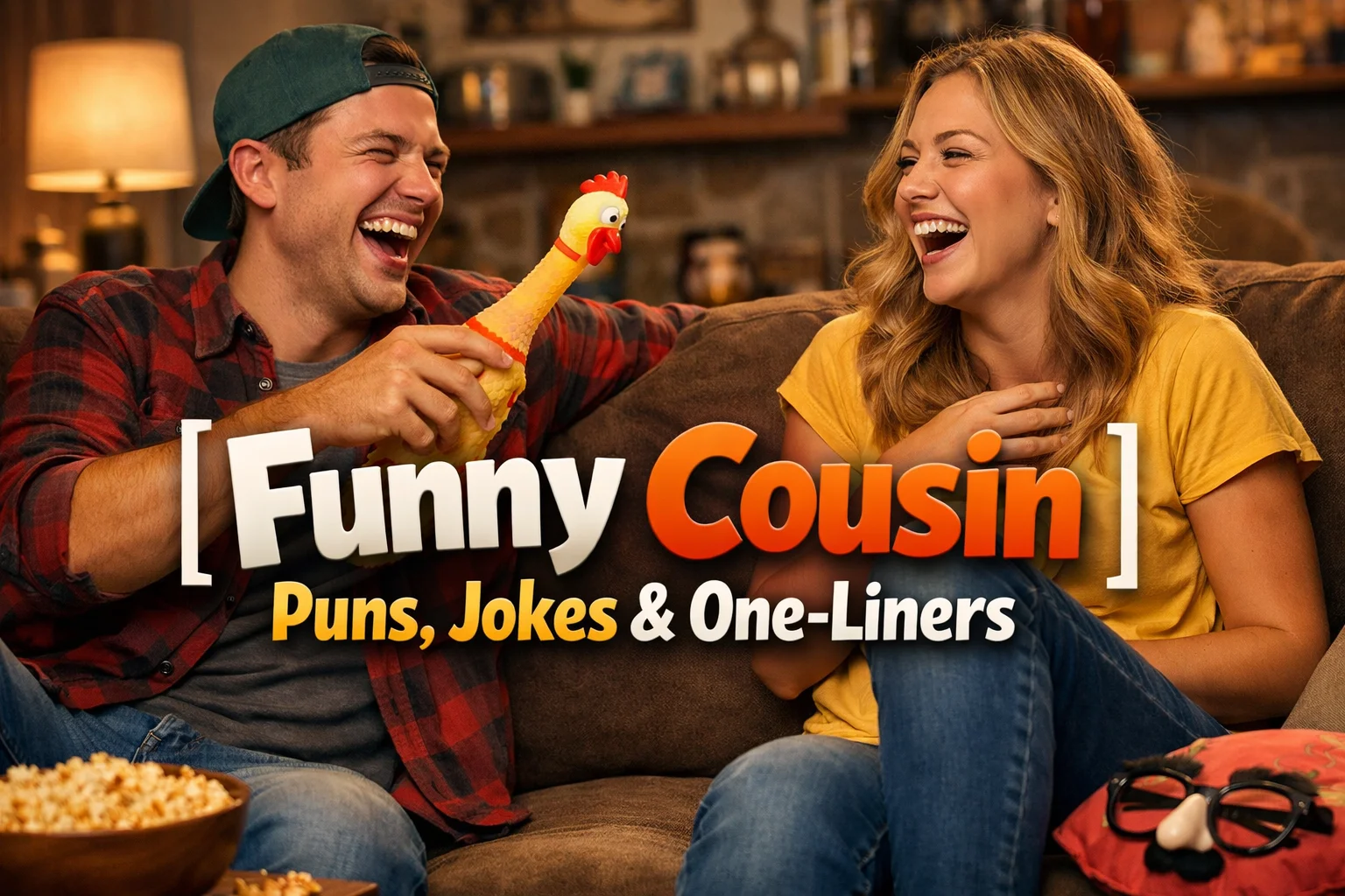 Funny Cousin Puns, Jokes & One-Liners