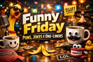 Funny Friday Puns, Jokes & One-Liners