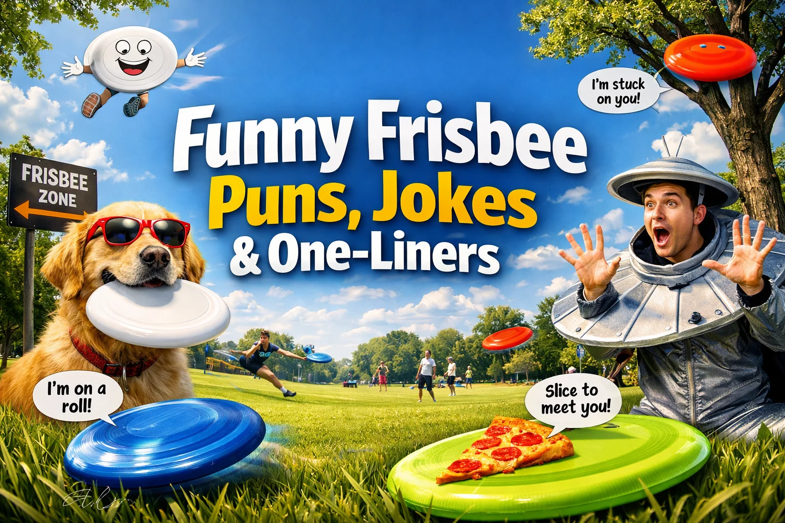Funny Frisbee Puns, Jokes & One-Liners