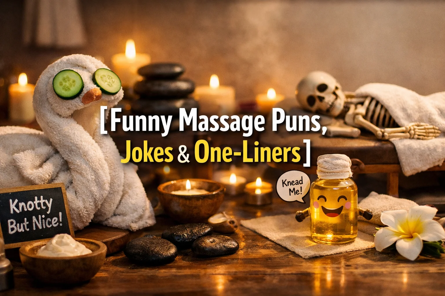 Funny Massage Puns, Jokes & One-Liners