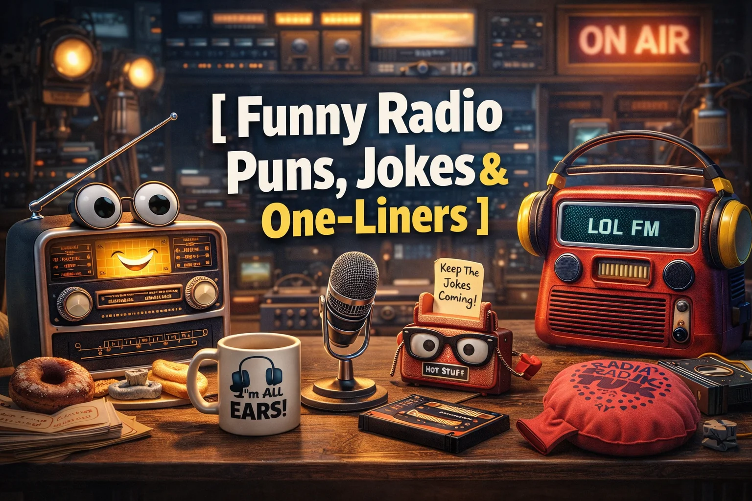 Funny Radio Puns, Jokes & One-Liners