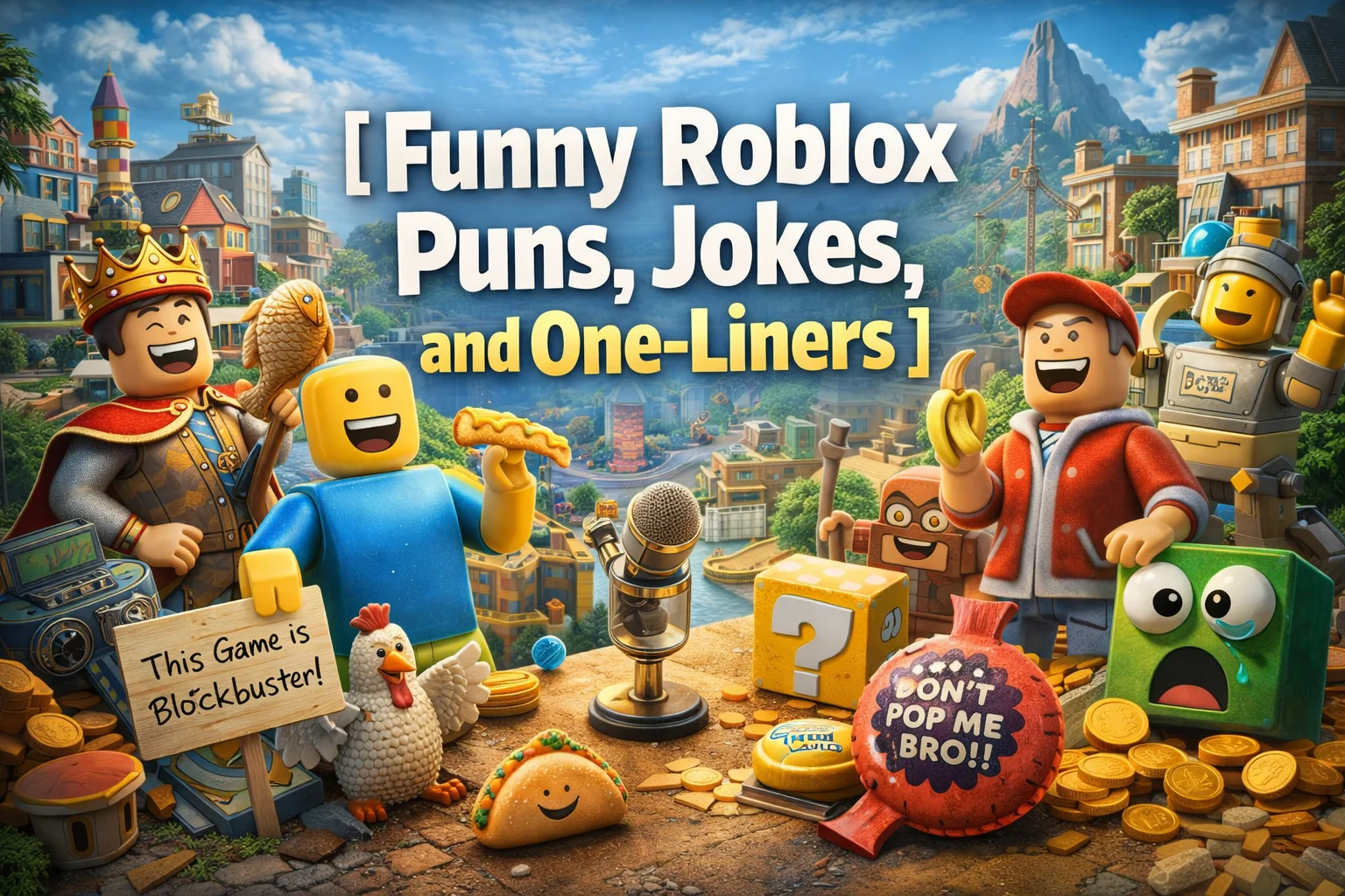 Funny Roblox Puns, Jokes, and One-Liners