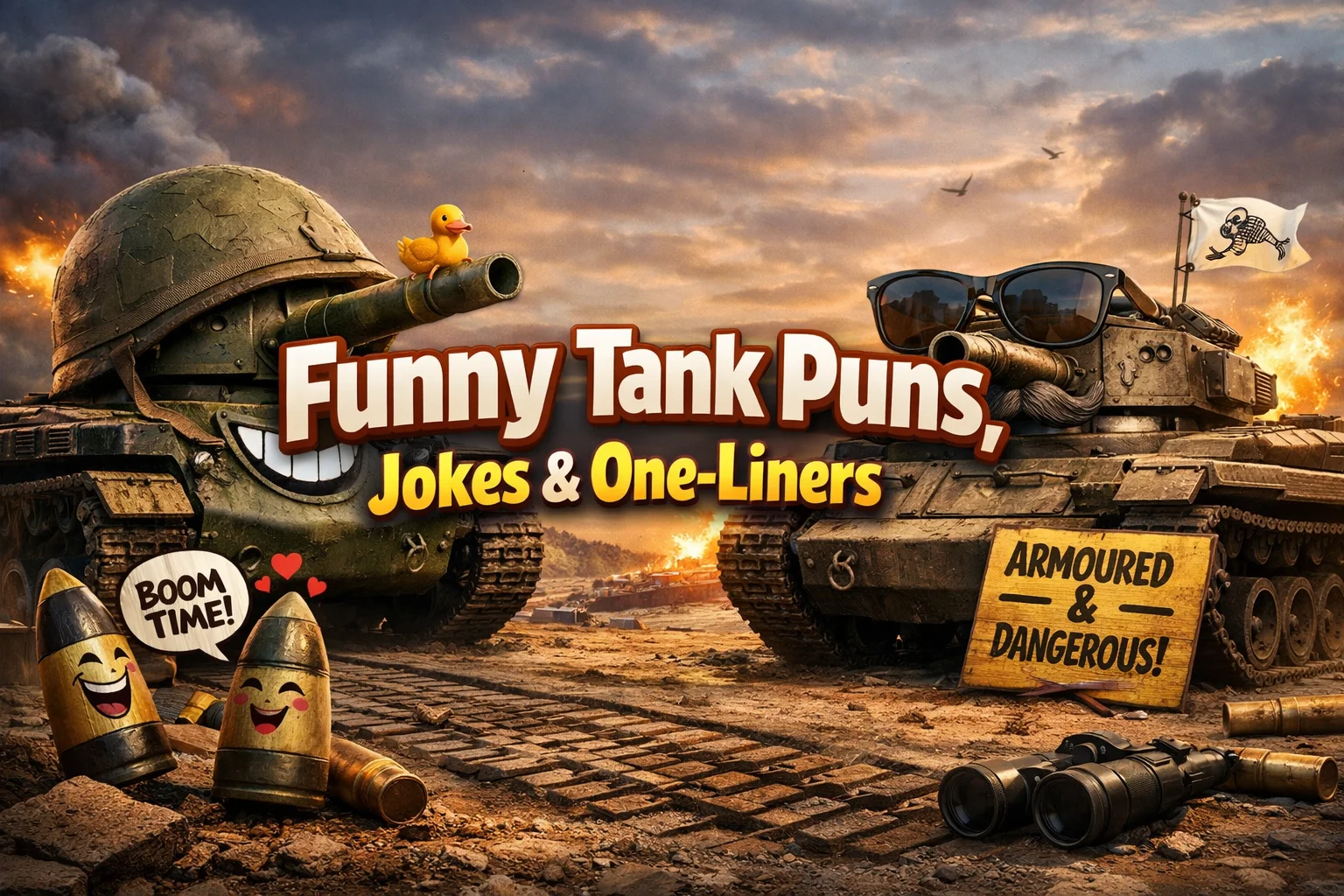 Funny Tank Puns, Jokes & One-Liners