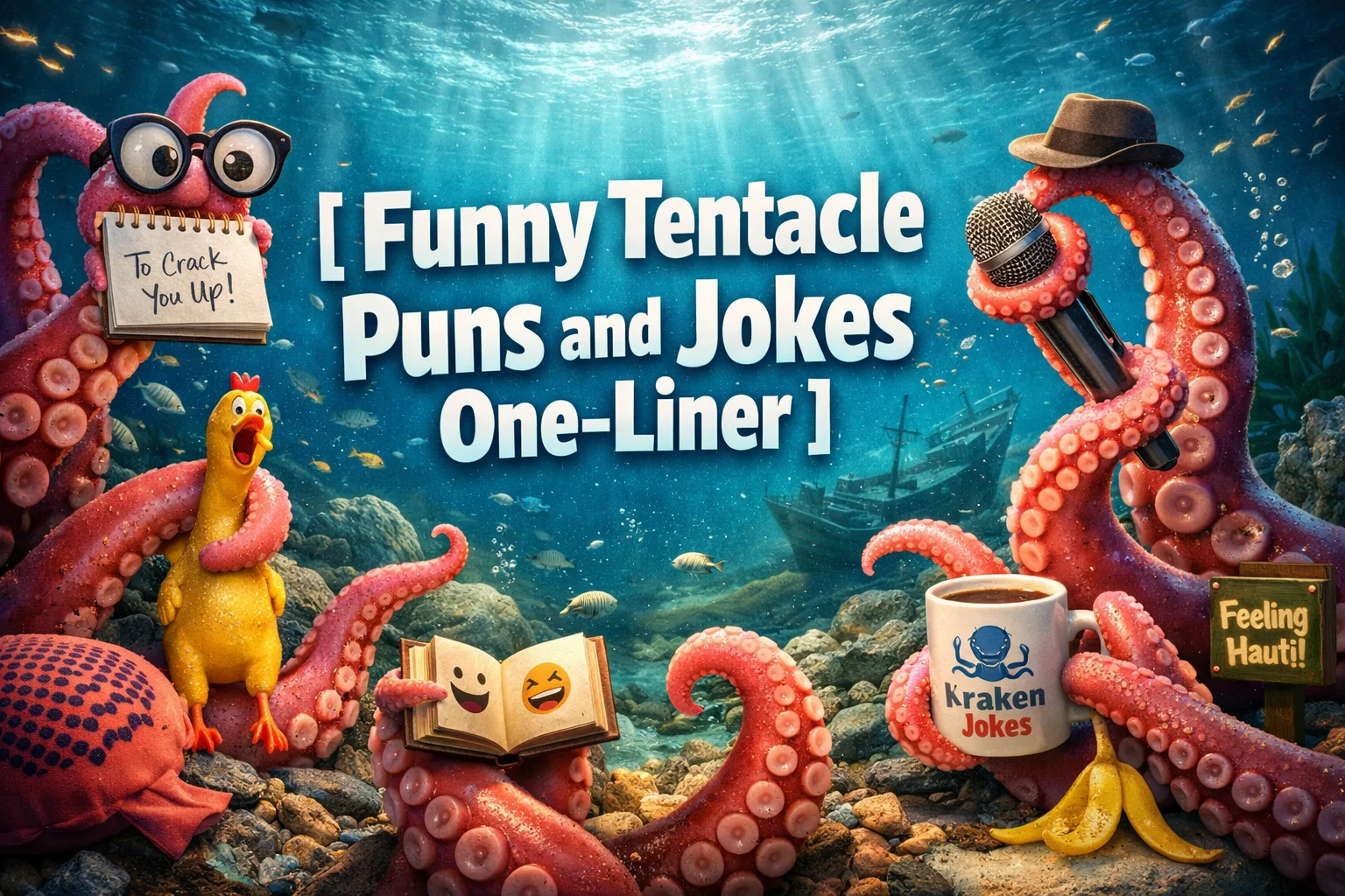 Funny Tentacle Puns and Jokes One-Liner
