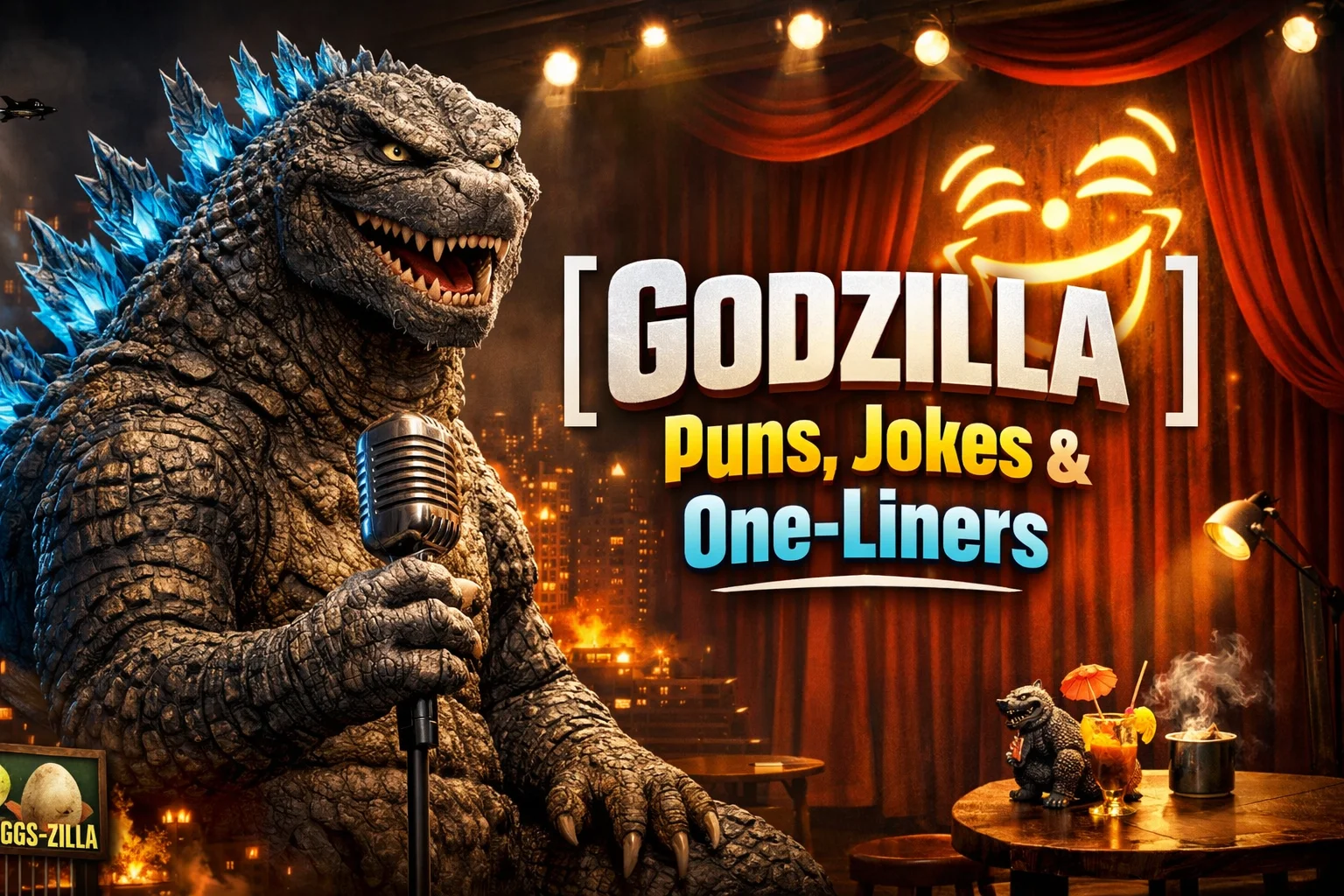 Godzilla Puns, Jokes & One-Liners