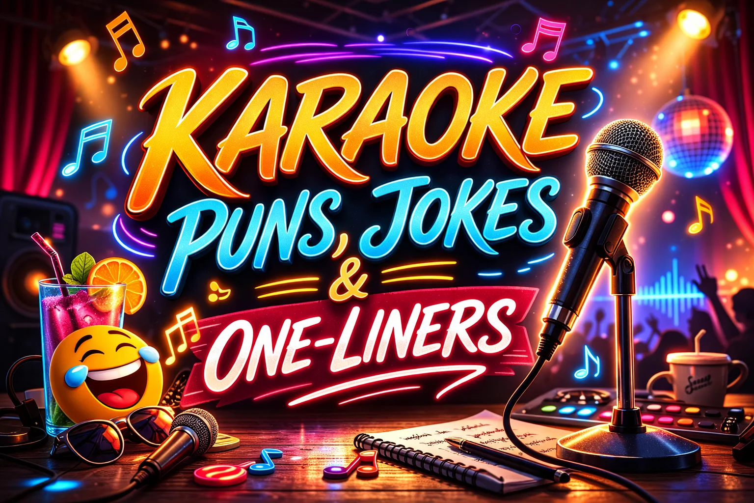 Karaoke Puns, Jokes & One-Liners