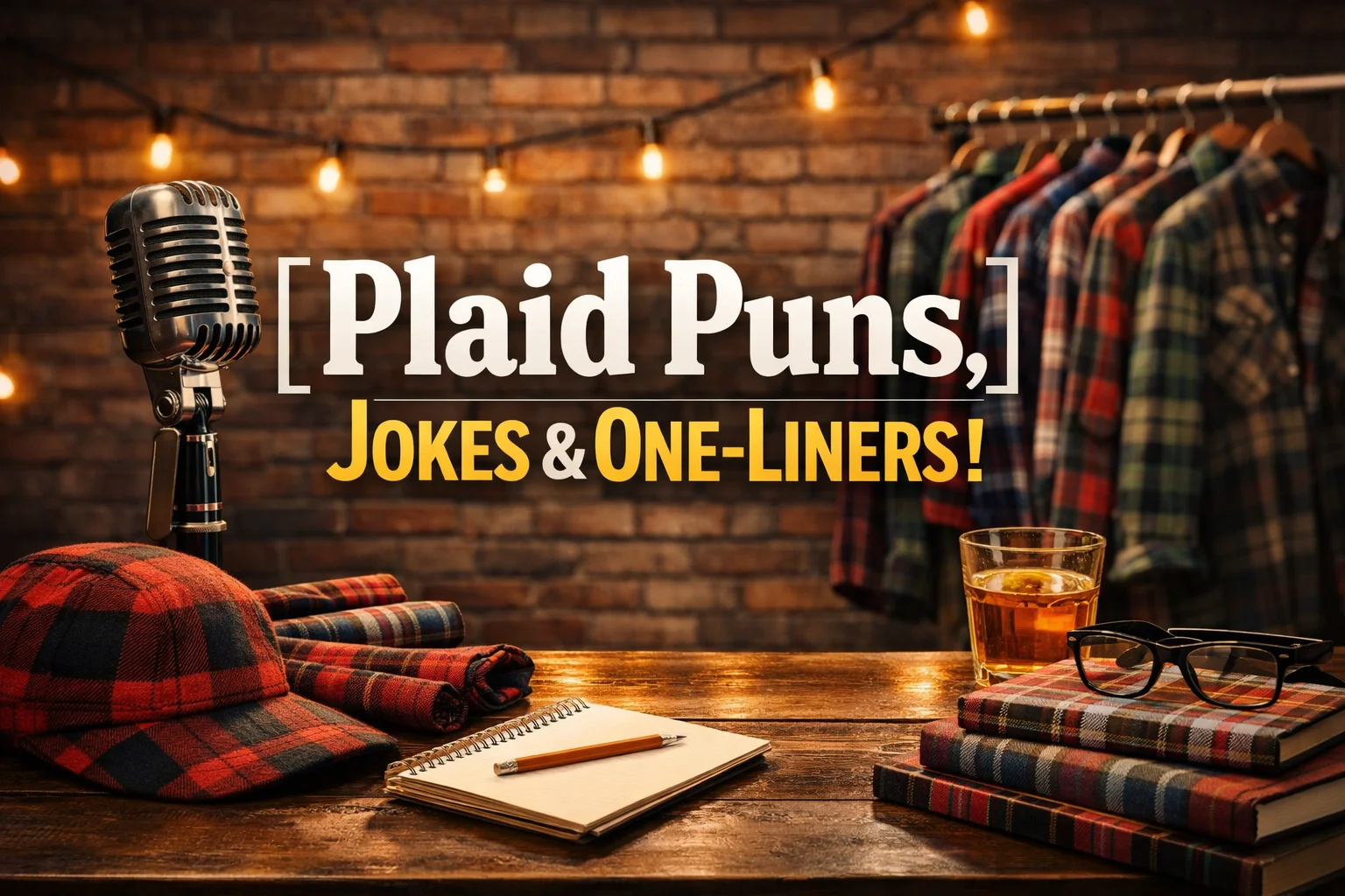 Plaid Puns, Jokes & One-Liners