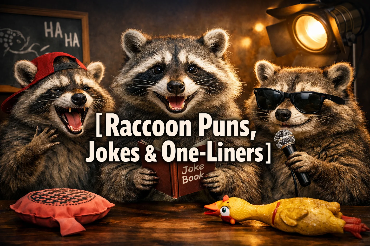 Raccoon Puns, Jokes & One-Liners