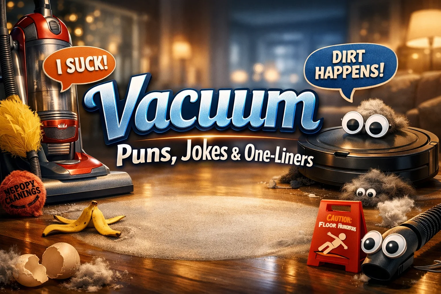 Vacuum Puns, Jokes & One-Liners