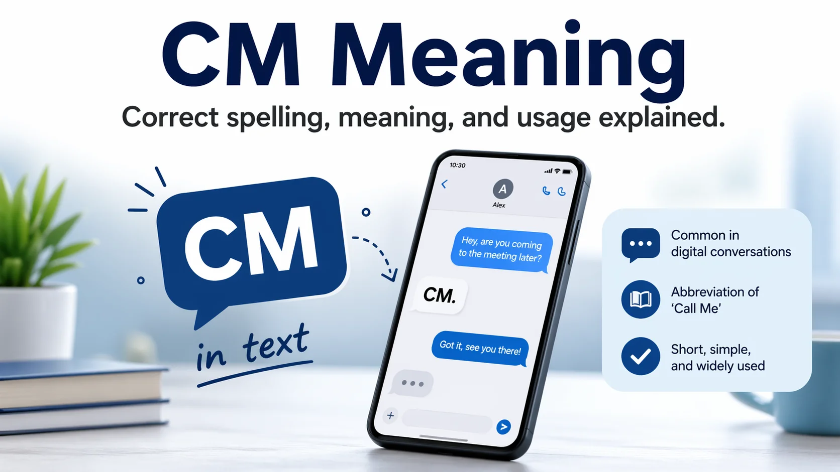 CM Meaning in Text
