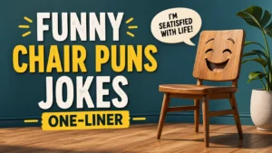 Funny Chair Puns Jokes One-Liner