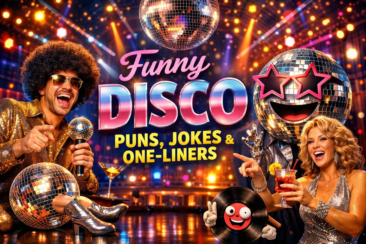 Funny Disco Puns, Jokes & One-Liners