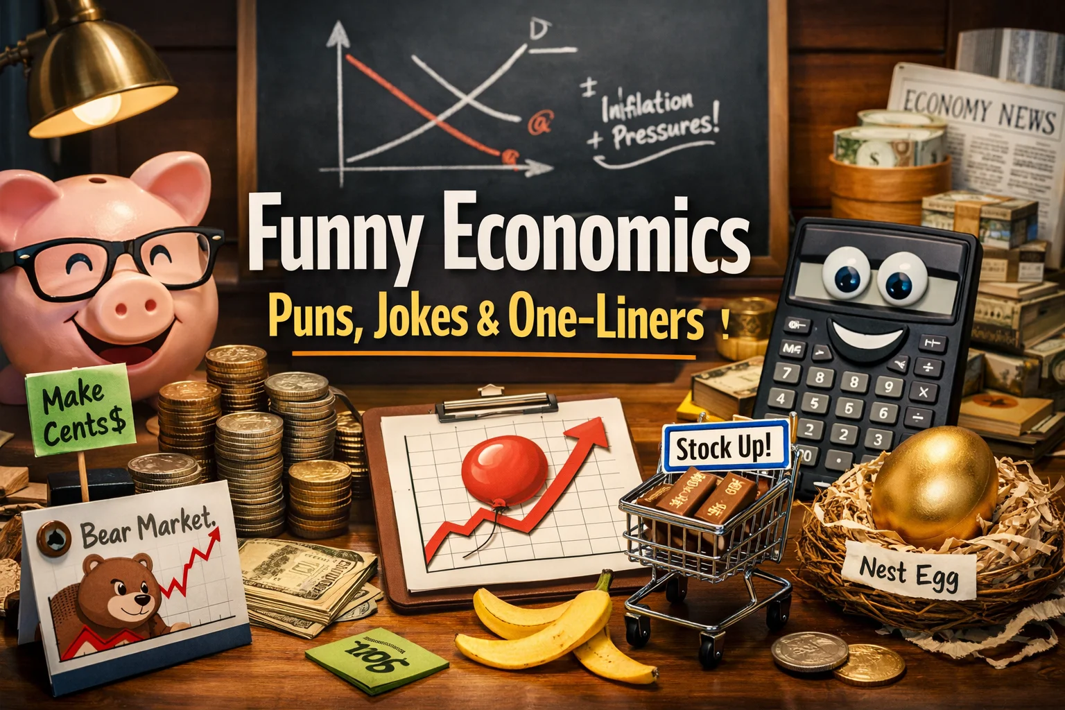 Funny Economics Puns, Jokes & One-Liners