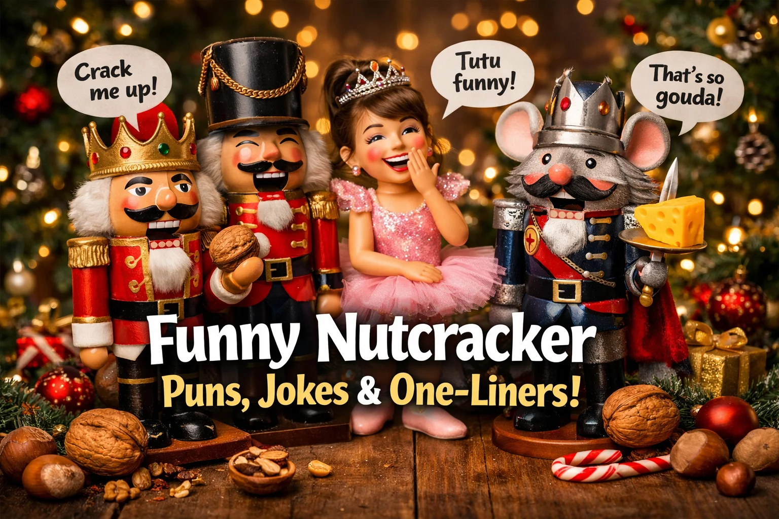 Funny Nutcracker Puns, Jokes & One-Liners