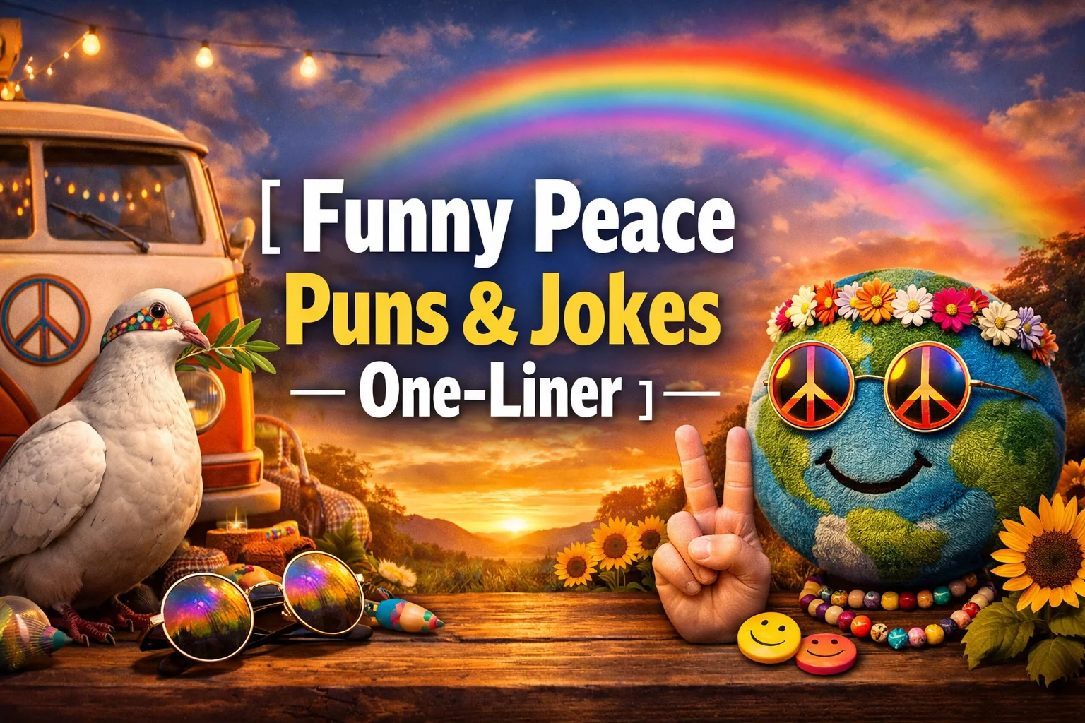 Funny Peace Puns & Jokes One-Liner