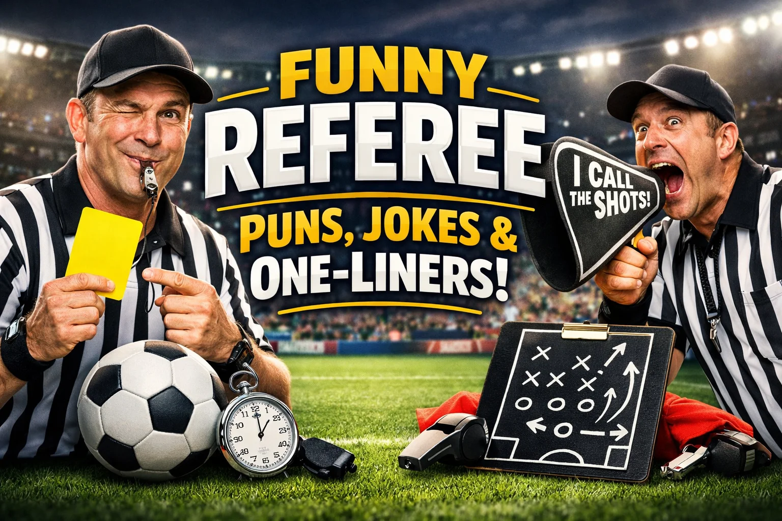 Funny Referee Puns, Jokes & One-Liners