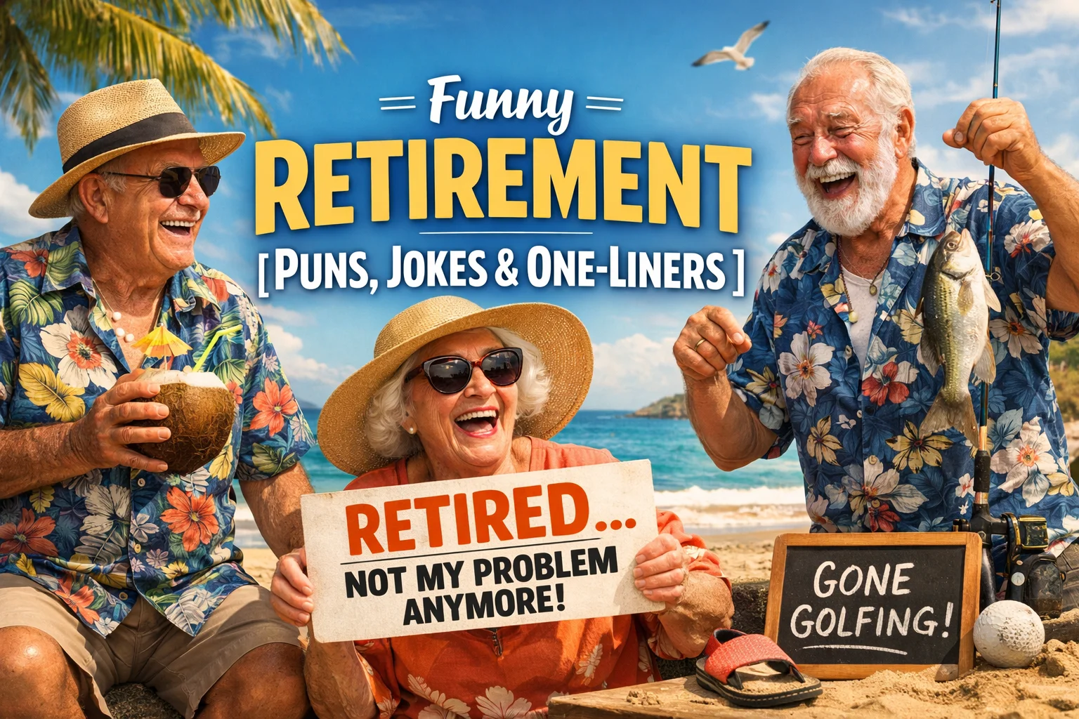 Funny Retirement Puns, Jokes & One-Liners